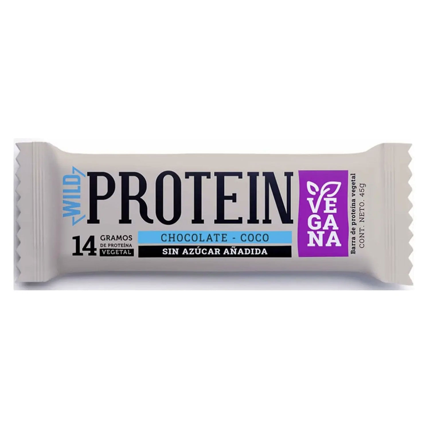 Wild Protein Bar Proteina Chocolate 45Gx16Un Ds