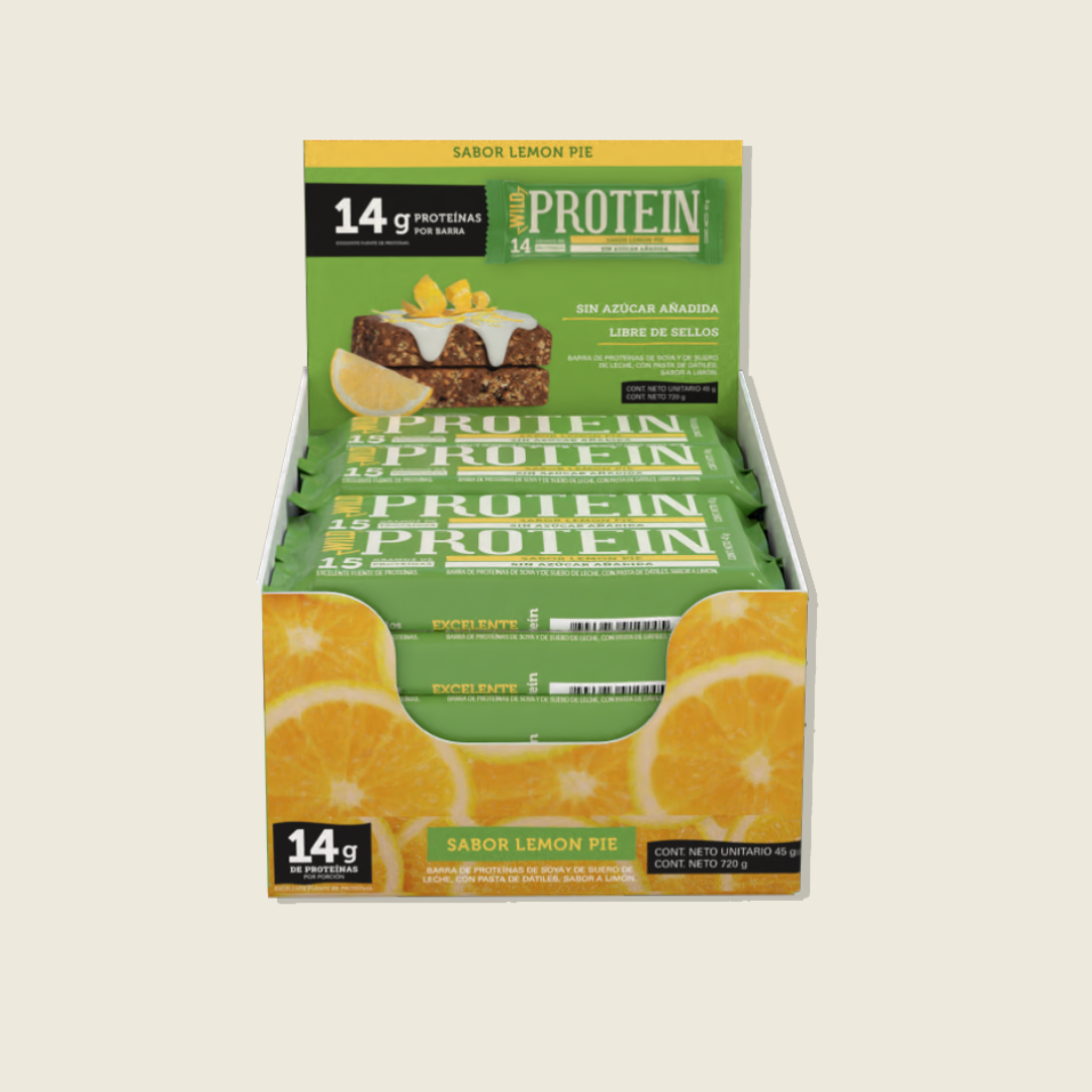 Wild Protein Bar Lemon Pie 16U