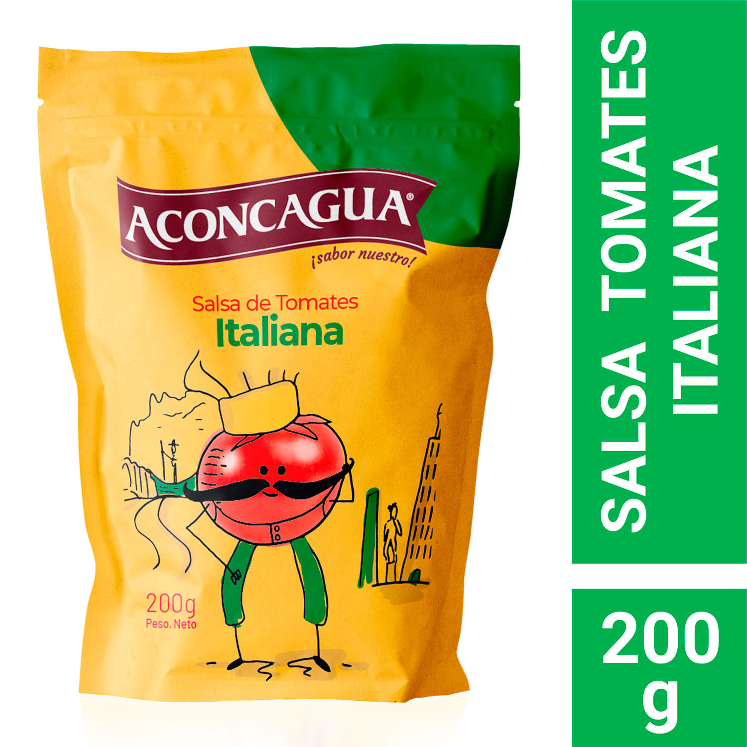 Salsa Italiana Aconcagua 200 Grs 6 X 36