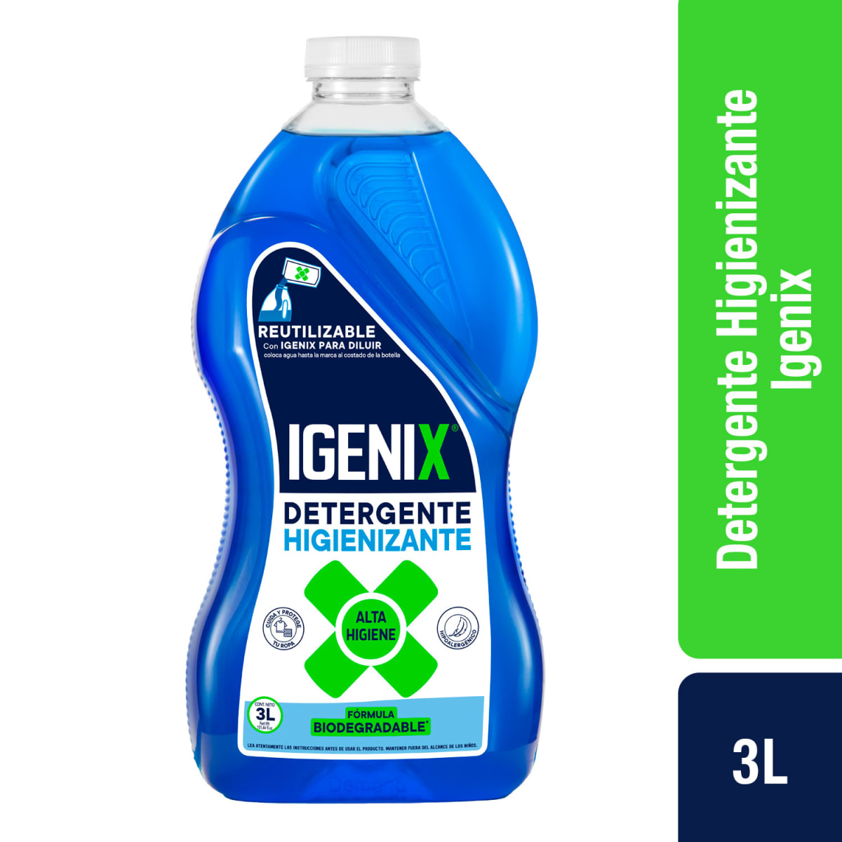Detergente Igenix Ropa 4X3Lts
