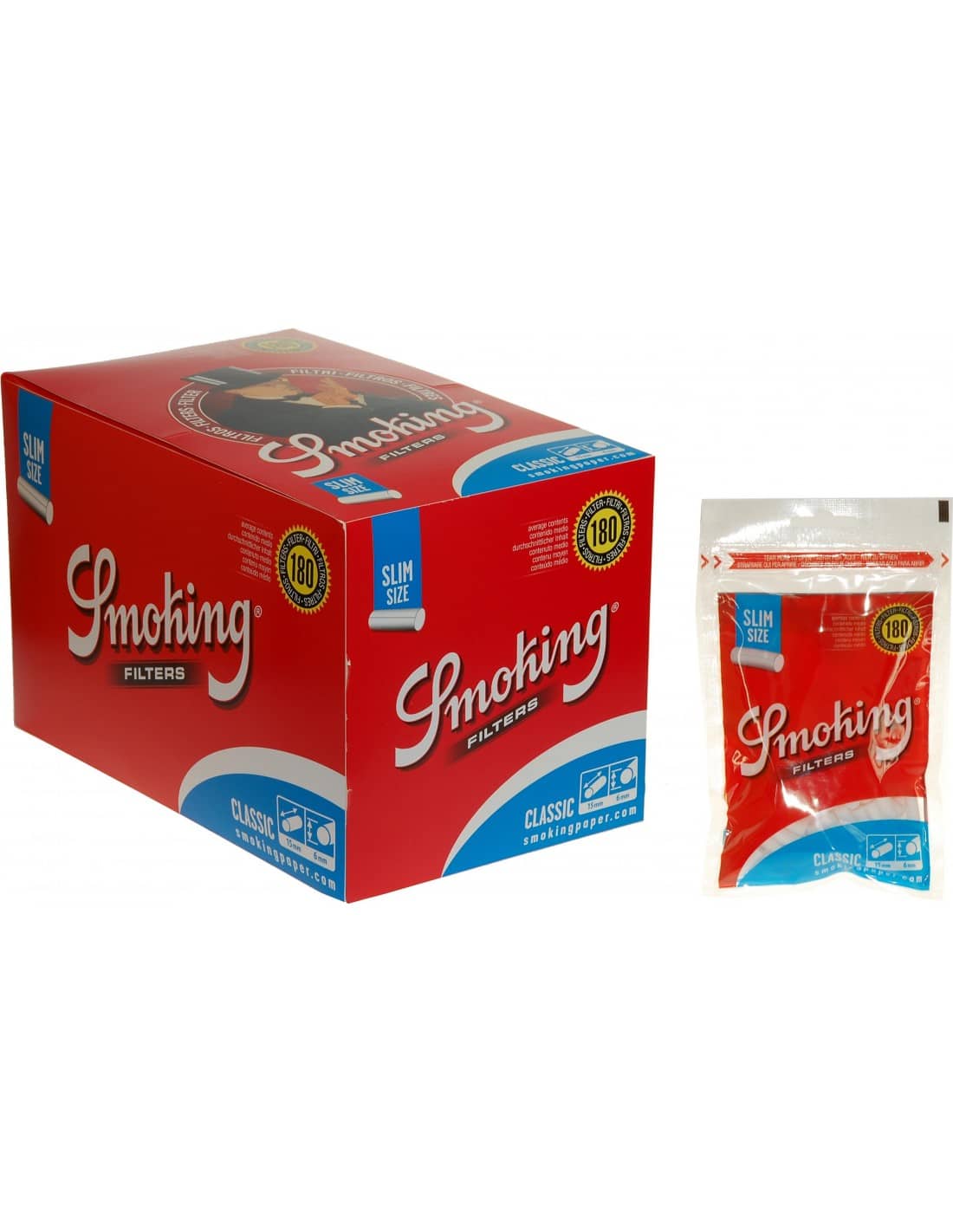 Smoking Filtro Slim Classic 8Dsx30Un