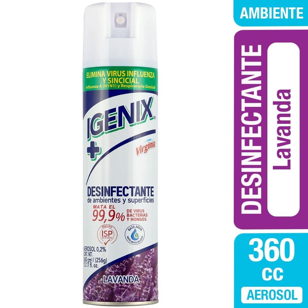 Desinfectante Igenix Lav 12X360Cc