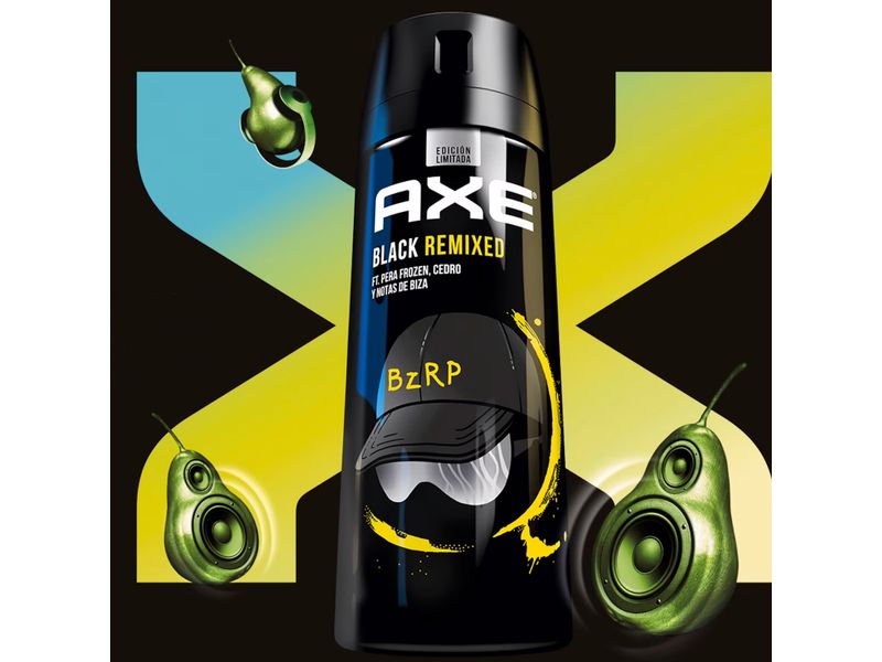 Axe Deo Aer Bs Black 12X97G/150Ml