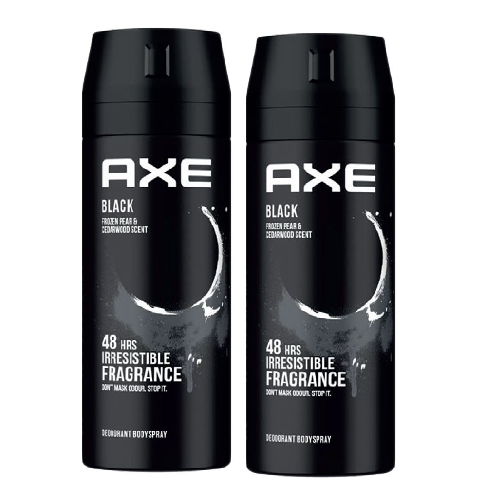 Axe Deo Aer Ap Black 12X88G/152Ml