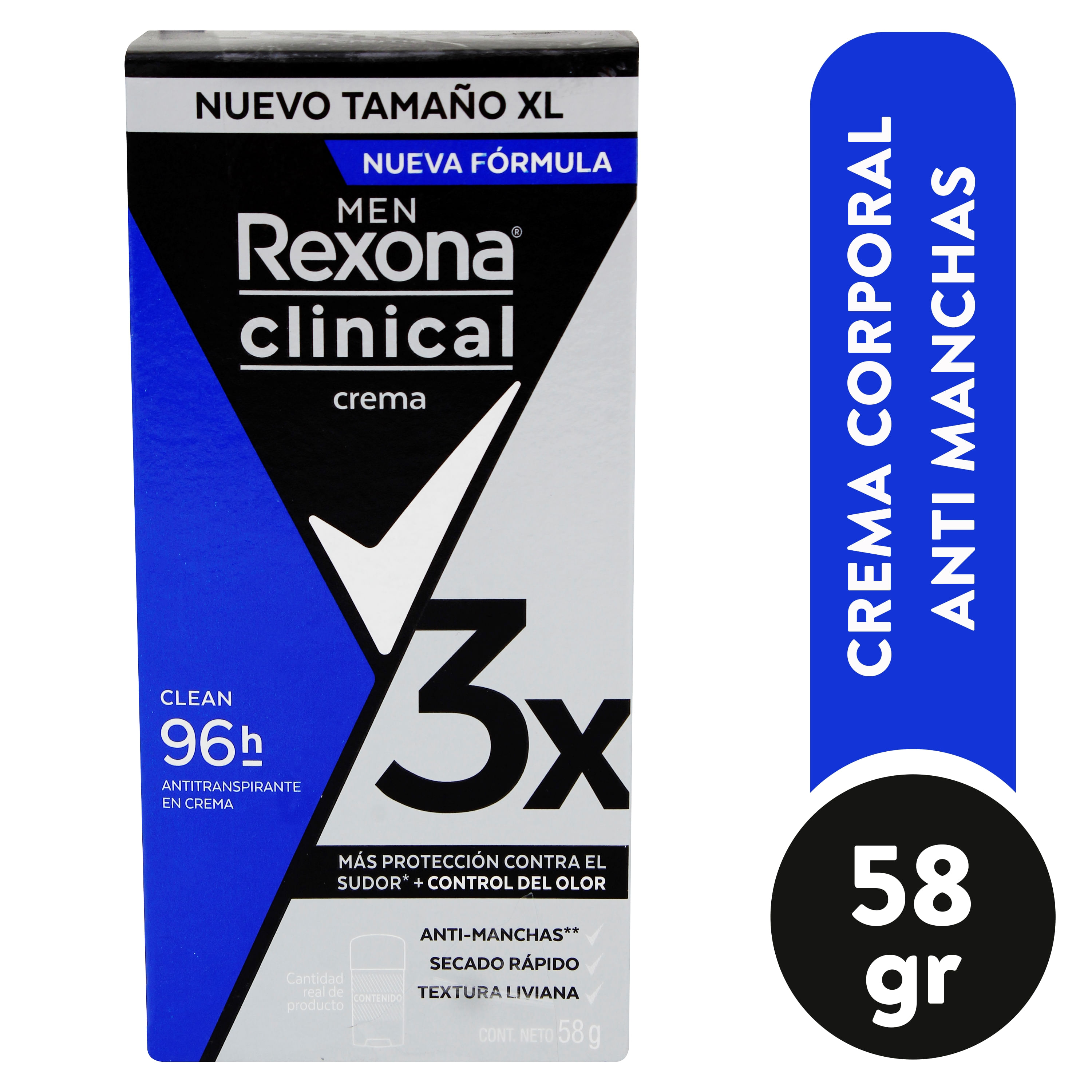 Rexona M Deo Clinical Clean Crema 12X48G