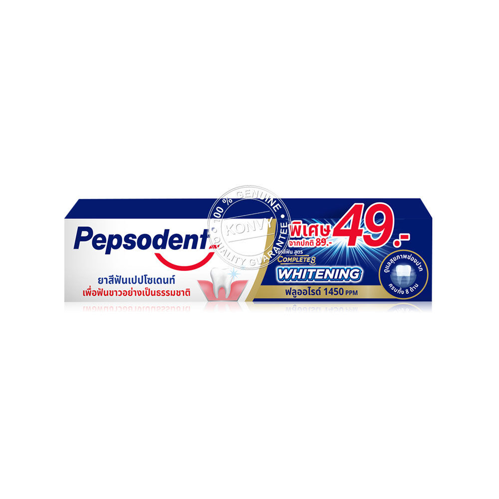 Pepsodent C D Whitening Mpk 18X3X130G