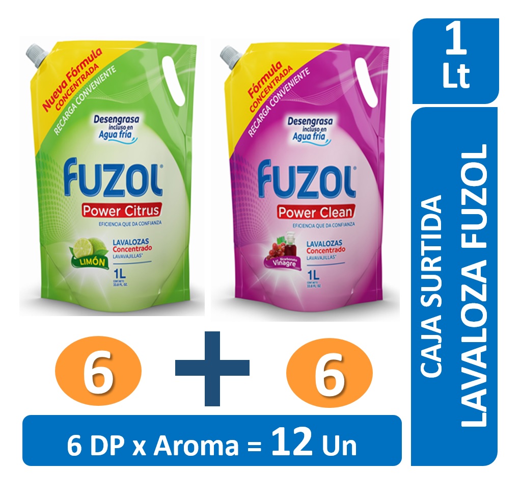 Fuzol Lavalozas Vinagre Dp 12X1000Ml
