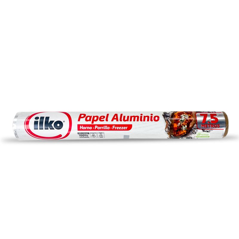 Rollo Aluminio Ilko 50X7,5Mts
