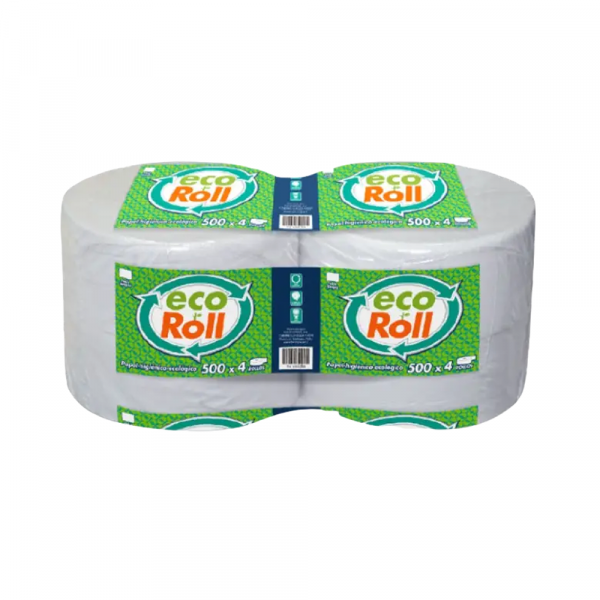 Higienico Ecoroll Hs Pack X 4 Un X 500 Mts
