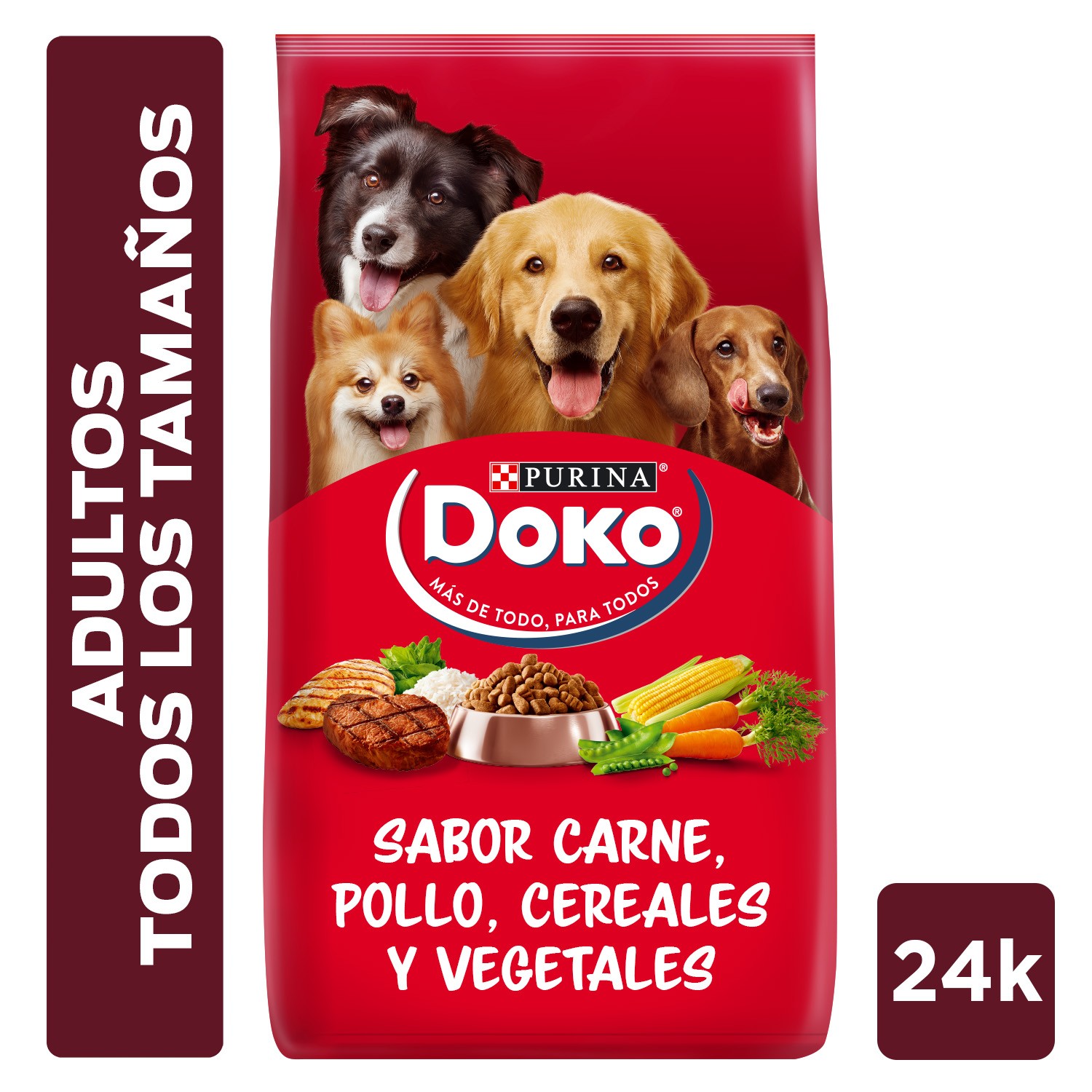 Doko Adulto Carne Y Cereal 24Kg