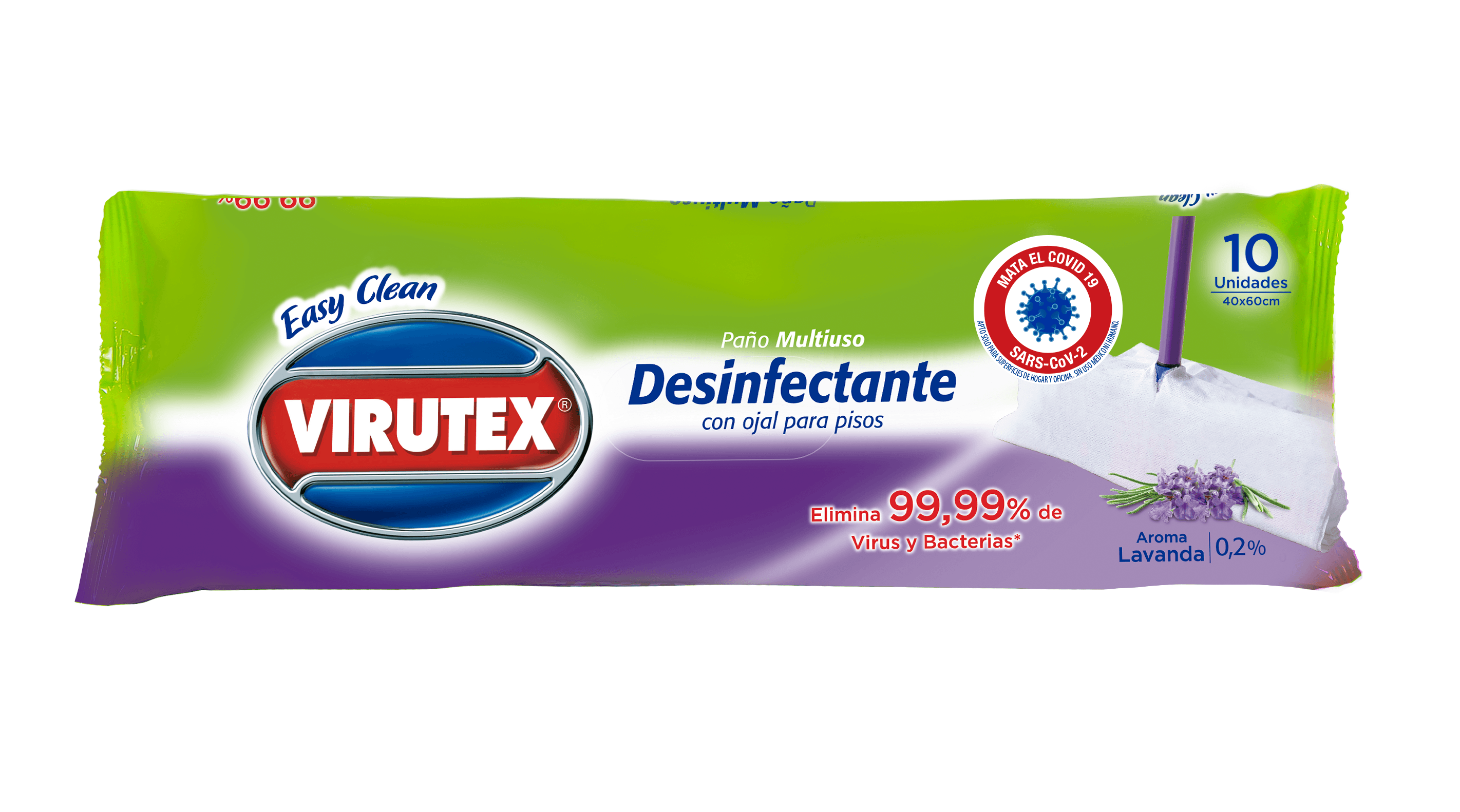 Pano Multiuso Desinf Lav Anda C/Ojal 10U Vtx