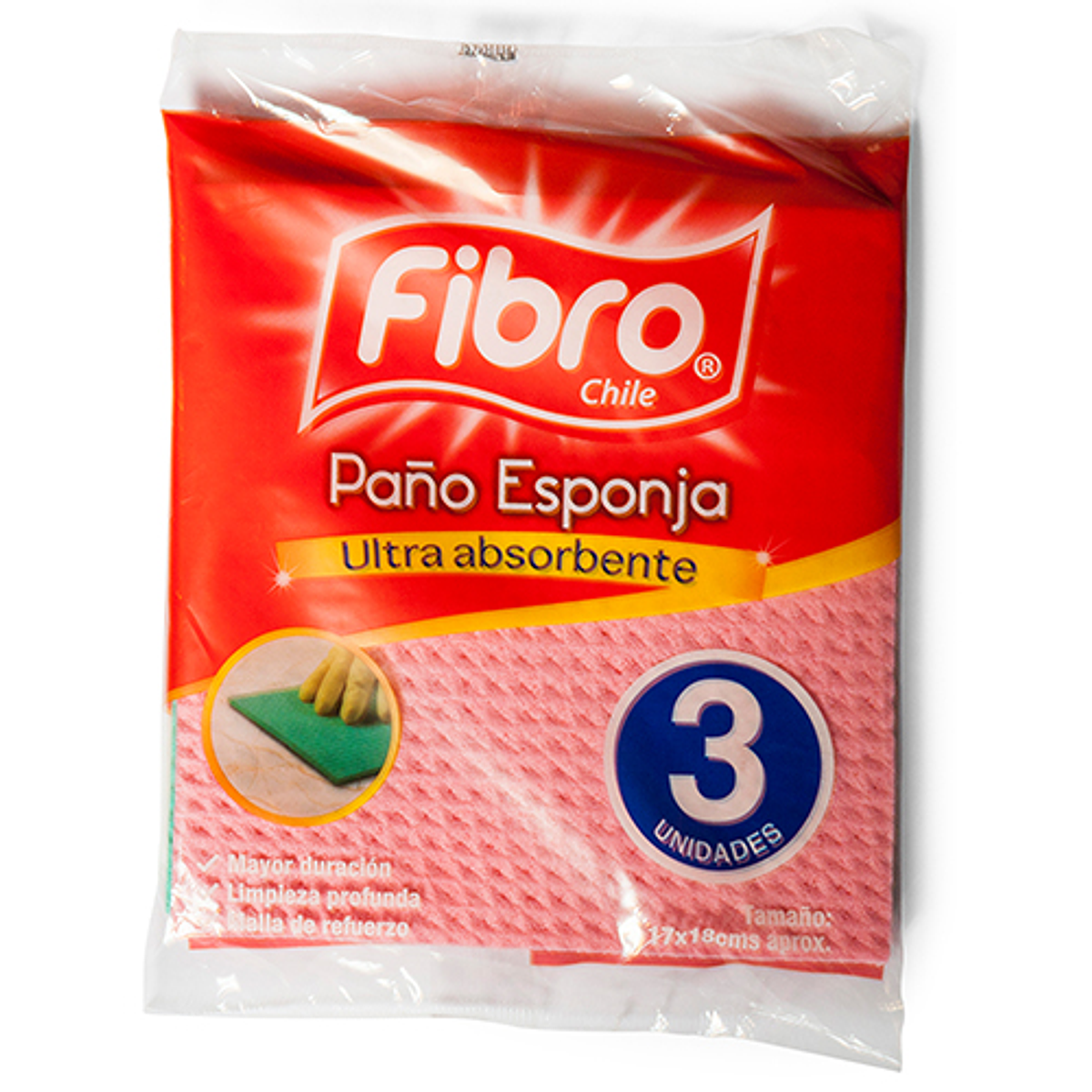 Pano Esponja X3 Ultra Absorbente Clas