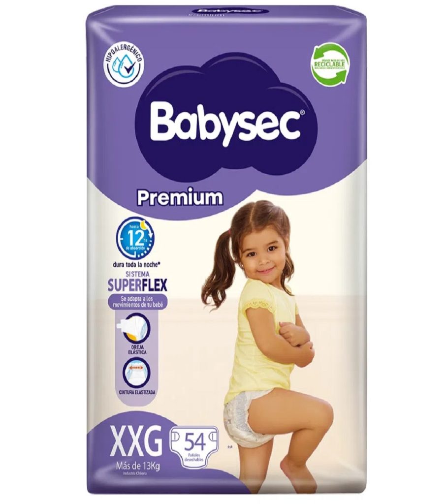 Panal Babysec Premium Xxg X14/8
