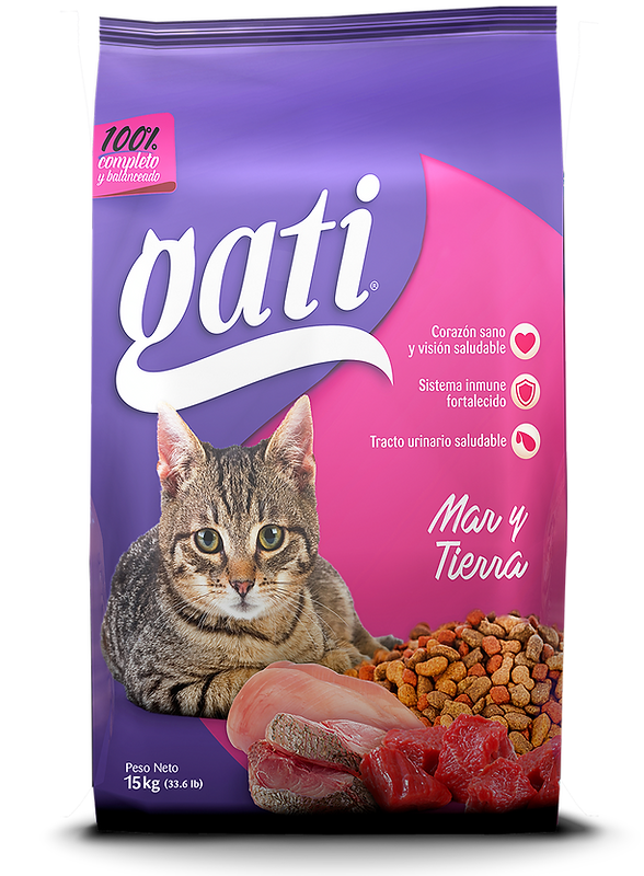 Gati Adulto Carne Y Pollo 15Kg Cl