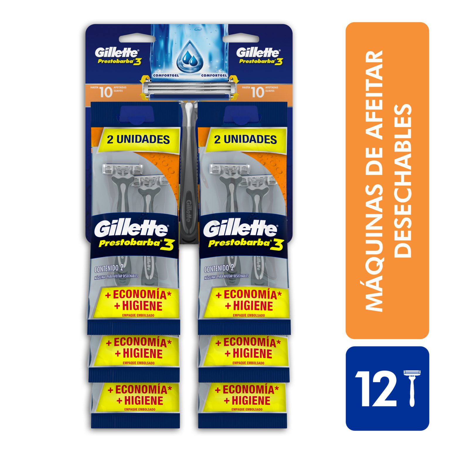 Gillette Prestobarba3  6X24Un
