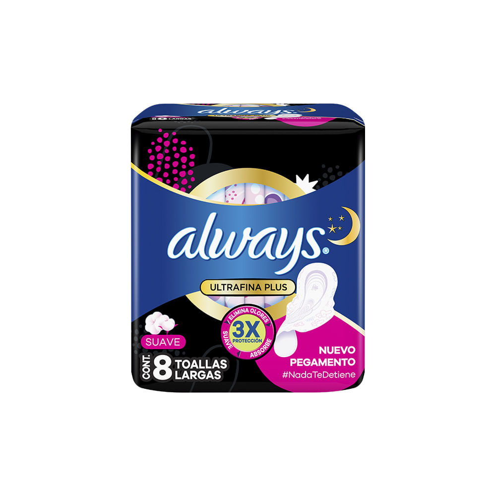 Always Ultra Seca Noche (6+2)X24It