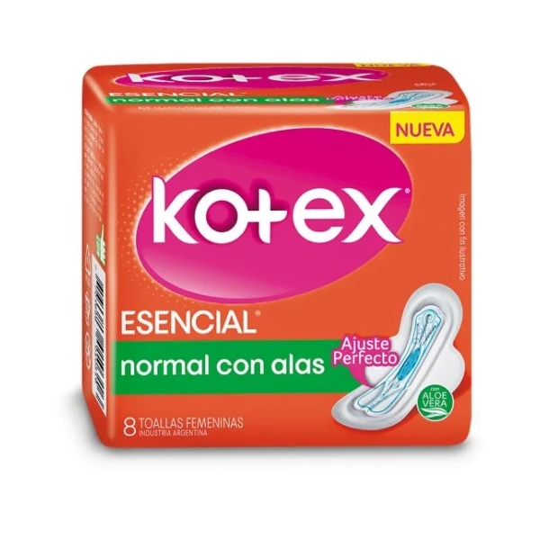 Toa Fem Kotex Normal Tela C/A 48X8 Nueva