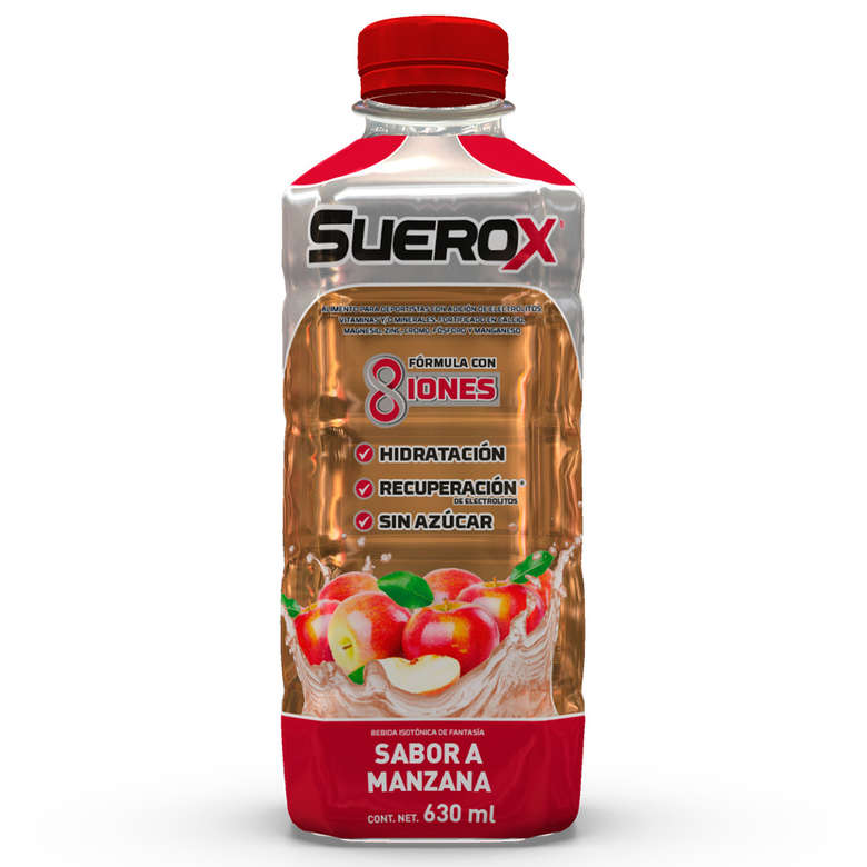 Suerox Manzana 12X630Ml Display