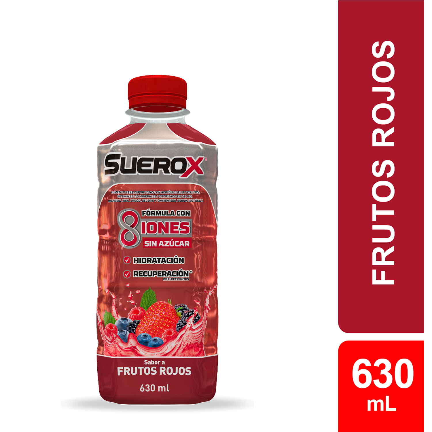 Suerox Frutos Rojos 12X630Ml