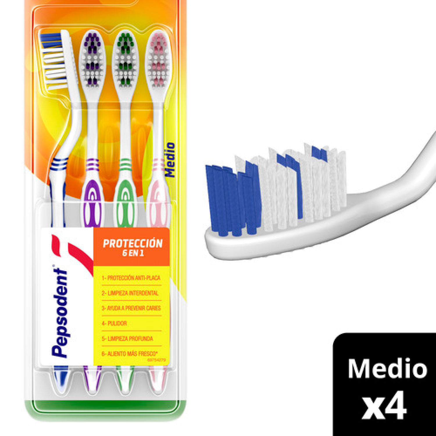 Pepsodent Cep Trid Mpk Med 10X47G