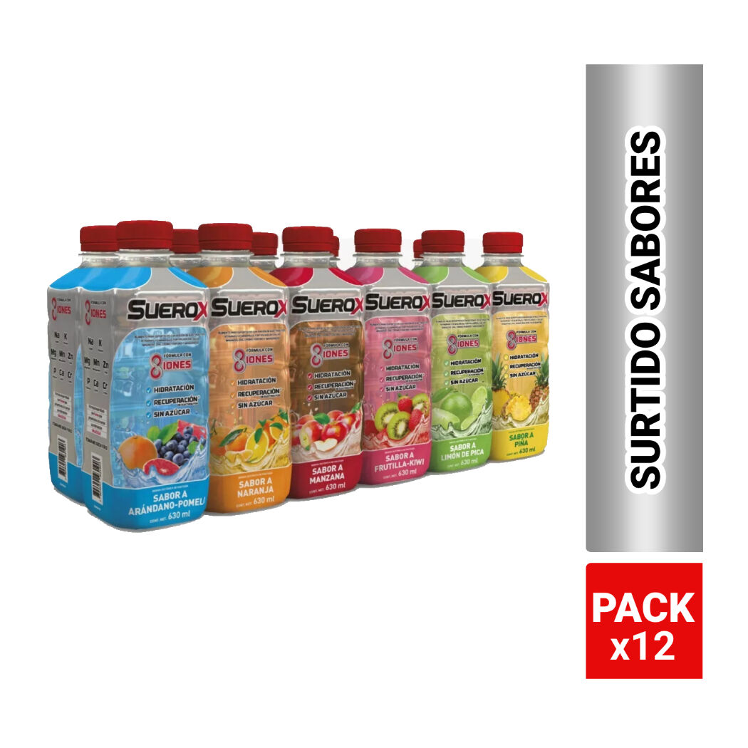 Pack Win Suerox Surtido 12X630Ml
