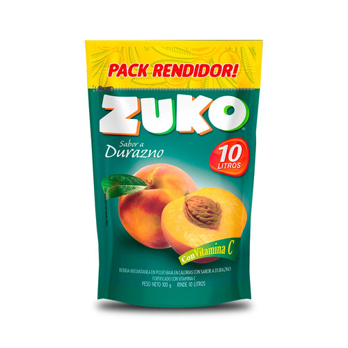 Zuko Nac Durazno 16 10X15G