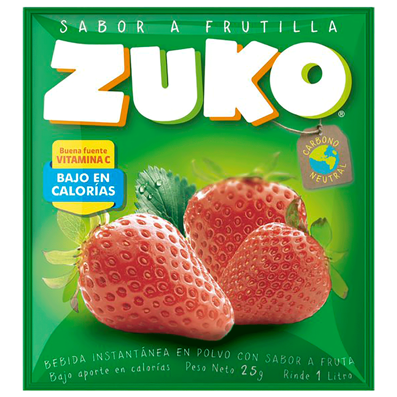 Zuko Nac Frutilla 16 10X15G