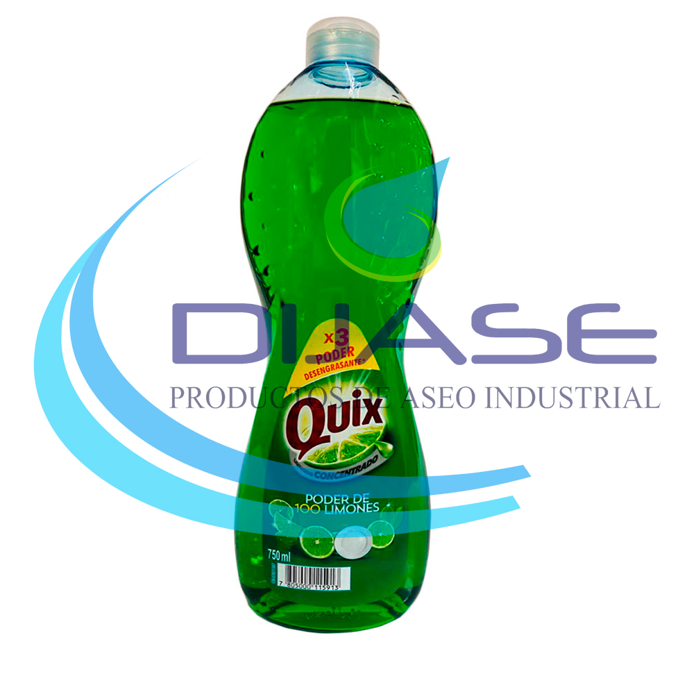 Quix Lavaloza Vaj Limon 12X750Ml