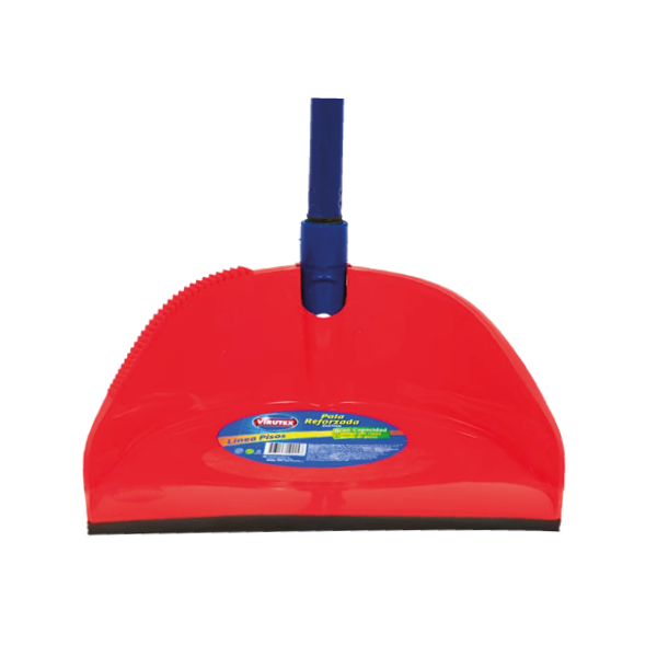 Recogedor Pala Virutex C/Pvc Negro X24