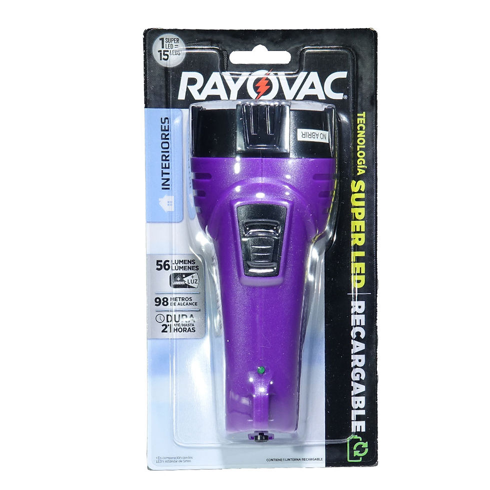 Linterna Rayovac Super Led Recargable Mini (35 Lumens)