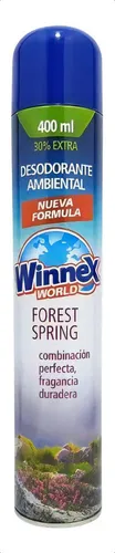 Desodorante Ambiental Winnex Forest Spring 12X400Ml