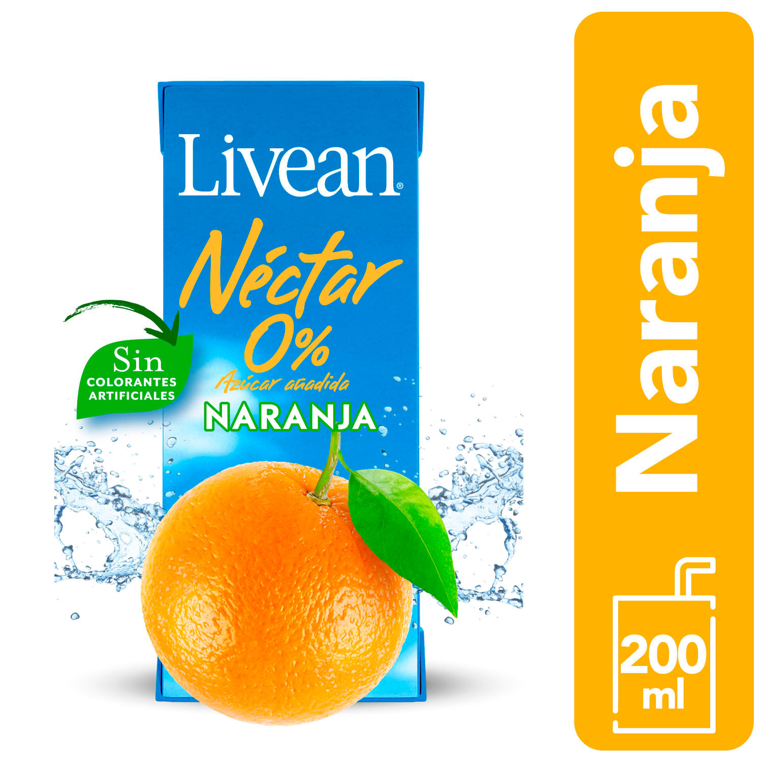 Livean 10 10X8 Naranja Cn