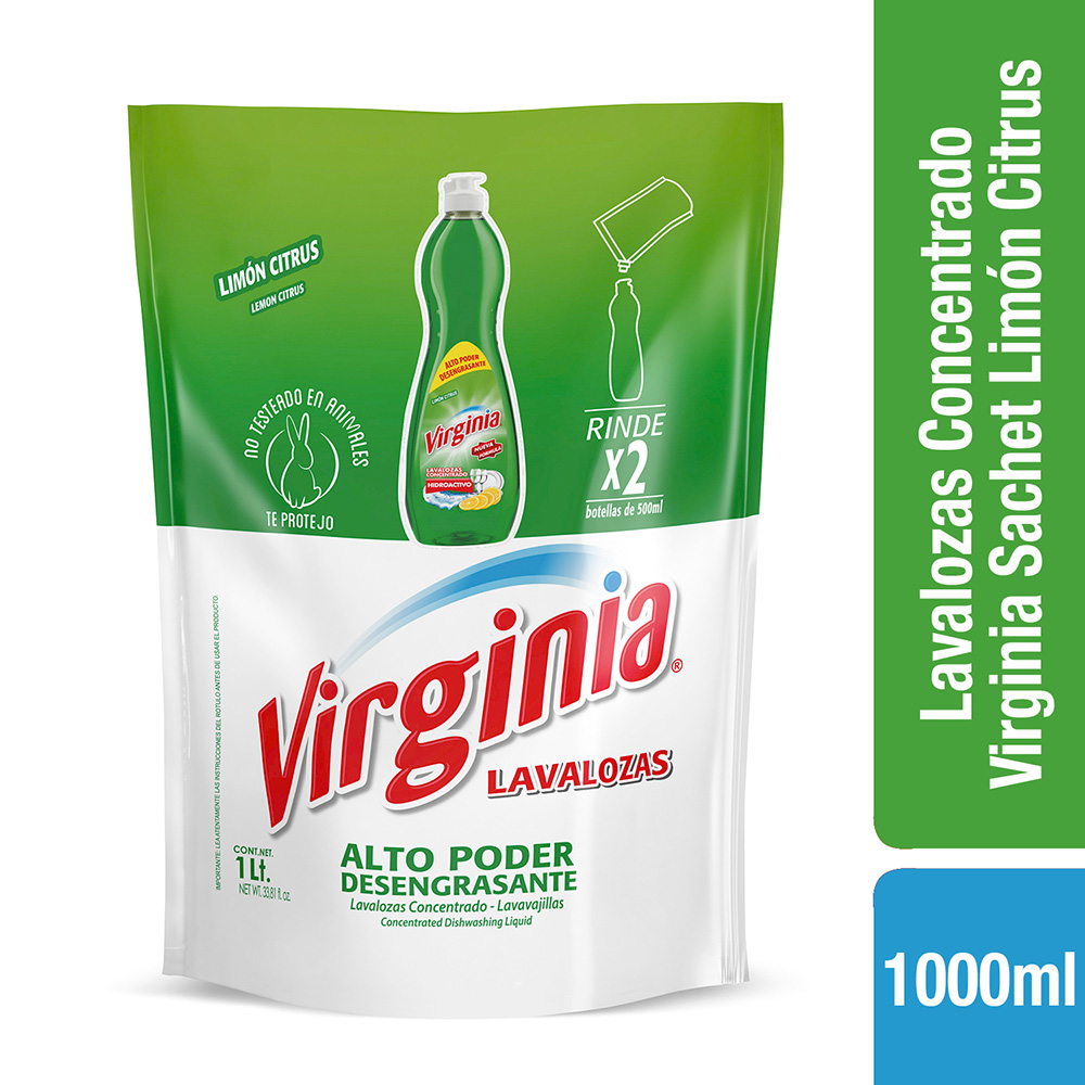 Lavalozas Virginia Lcit D/P 10X450Ml
