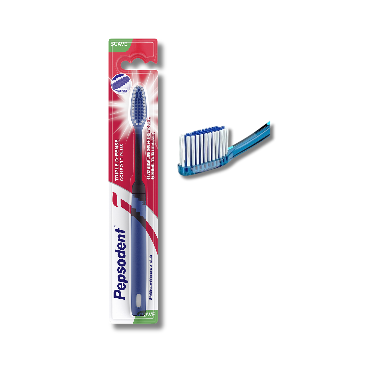 Pepsodent Cepillo Triple Defense Suave 12X13G Caja