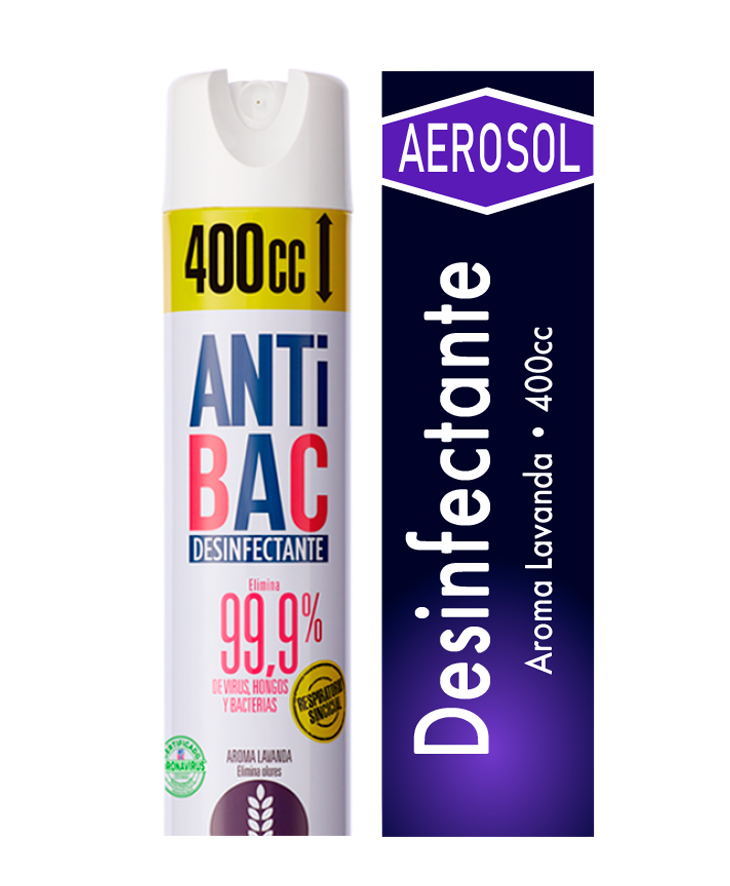 Desinf. Antibac Lavanda 400Cc