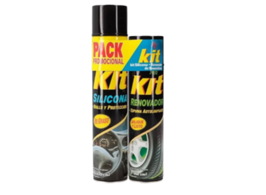 Renovador Gomas Kit Aerosol 12X360Cc