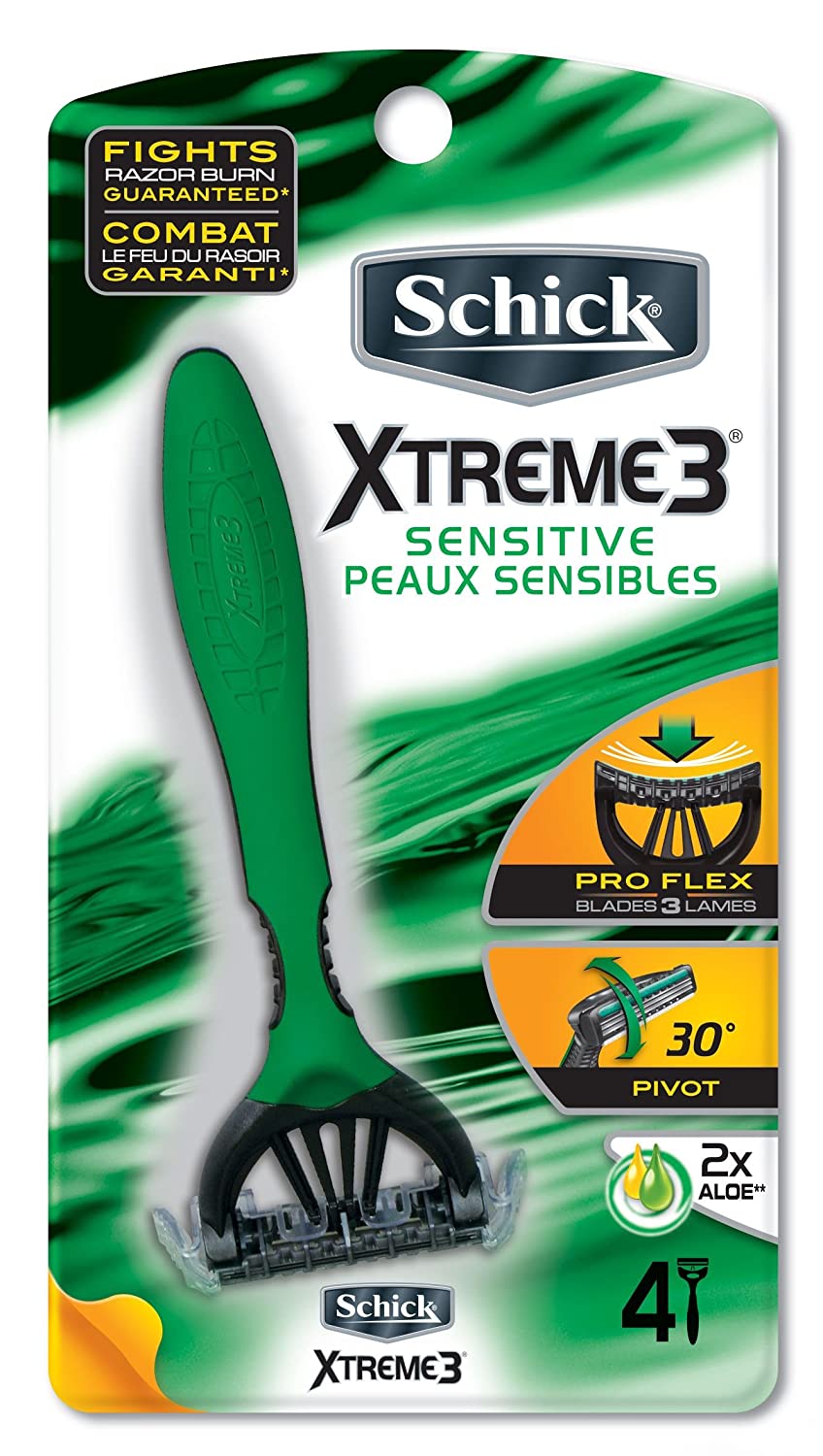 Schick Extreme3 Piel Normal X 12